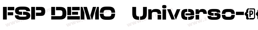 FSP DEMO   Universo字体转换